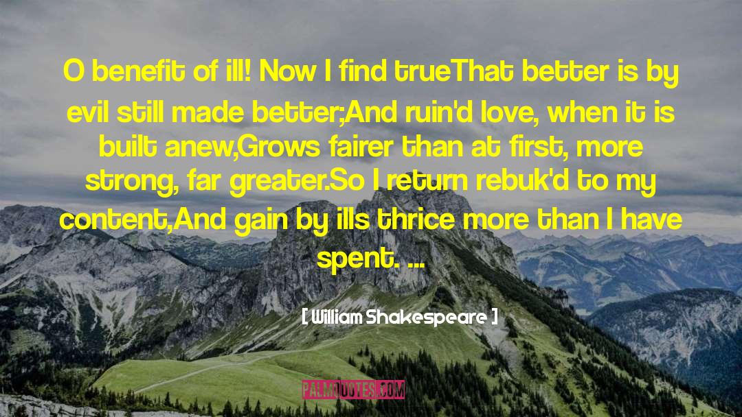 Great True Love quotes by William Shakespeare