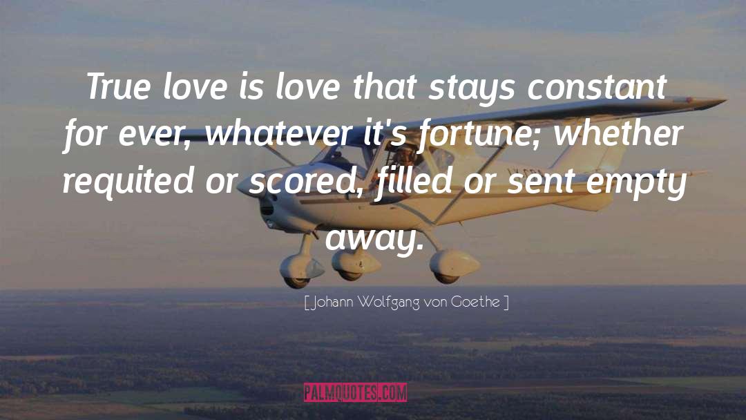 Great True Love quotes by Johann Wolfgang Von Goethe