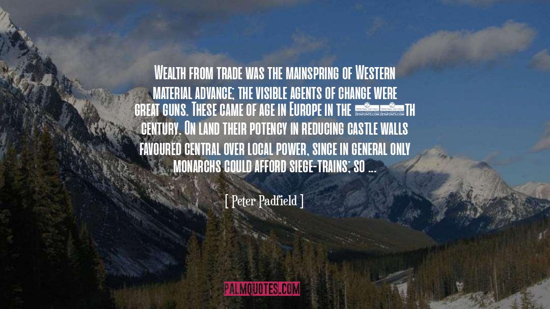 Great Wall Of China quotes by Peter Padfield