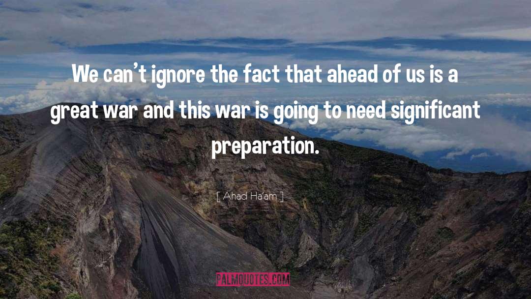 Great War quotes by Ahad Ha'am