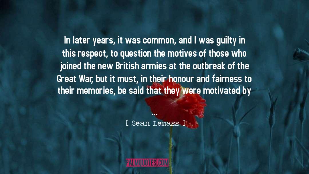 Great War quotes by Sean Lemass