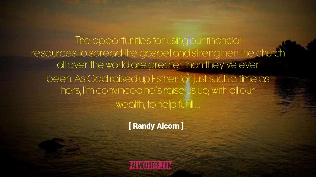 Great Wealth quotes by Randy Alcorn