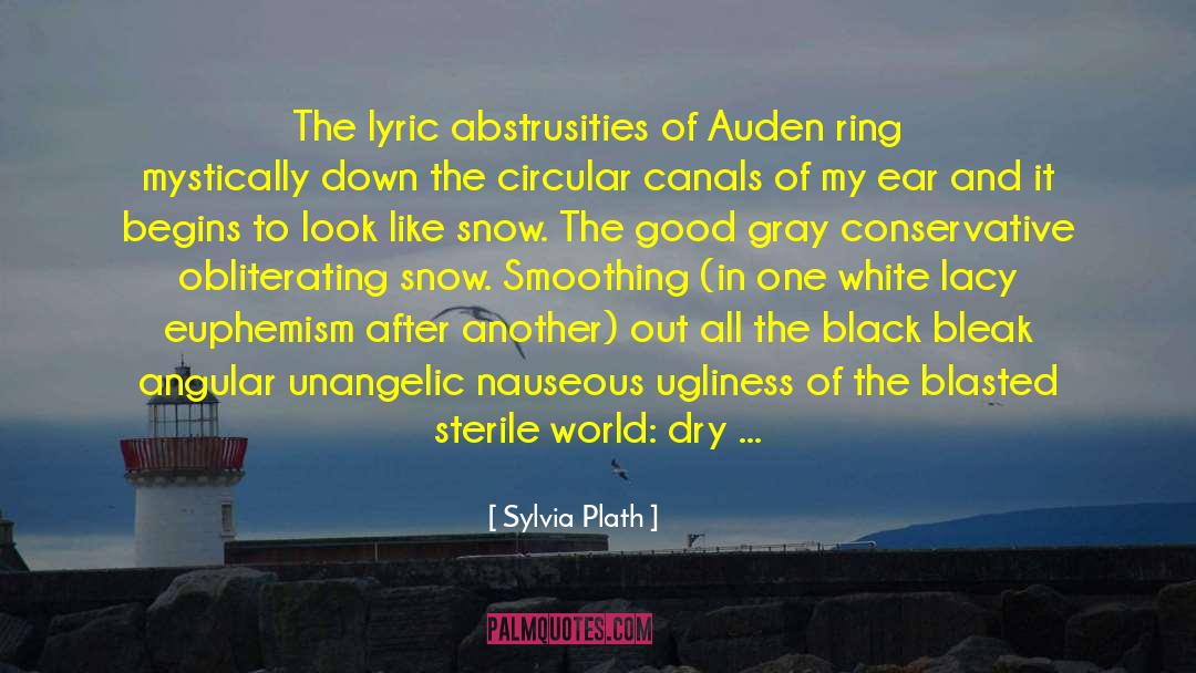 Great White quotes by Sylvia Plath
