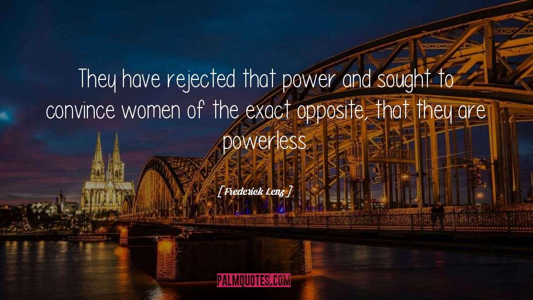 Great Women quotes by Frederick Lenz