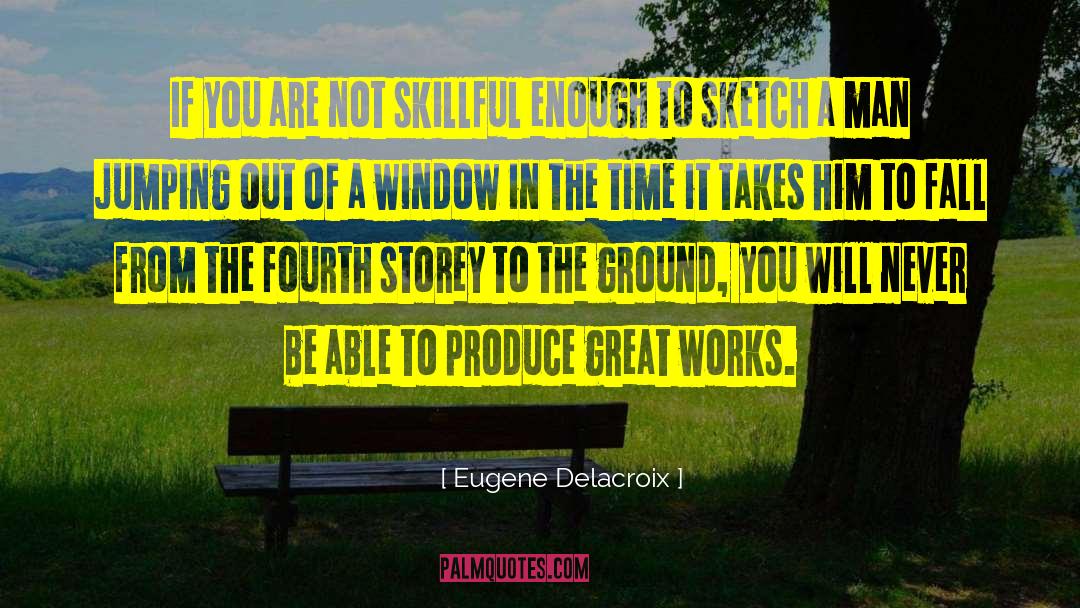 Great Works Of Art quotes by Eugene Delacroix