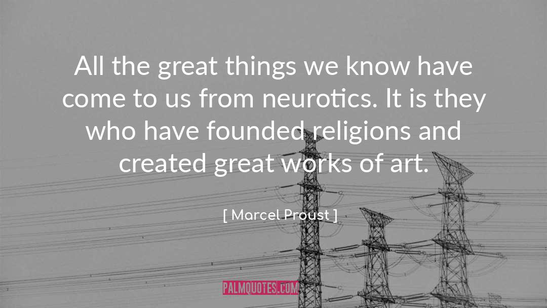 Great Works Of Art quotes by Marcel Proust