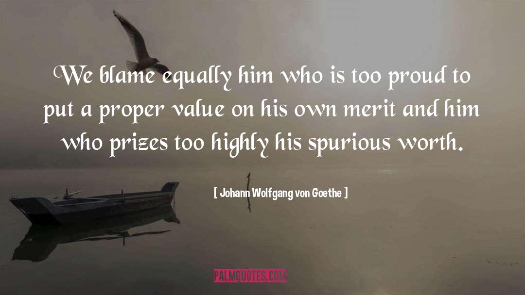 Great Worth quotes by Johann Wolfgang Von Goethe