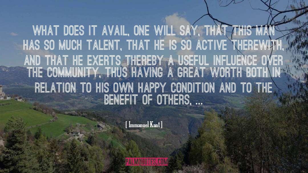 Great Worth quotes by Immanuel Kant