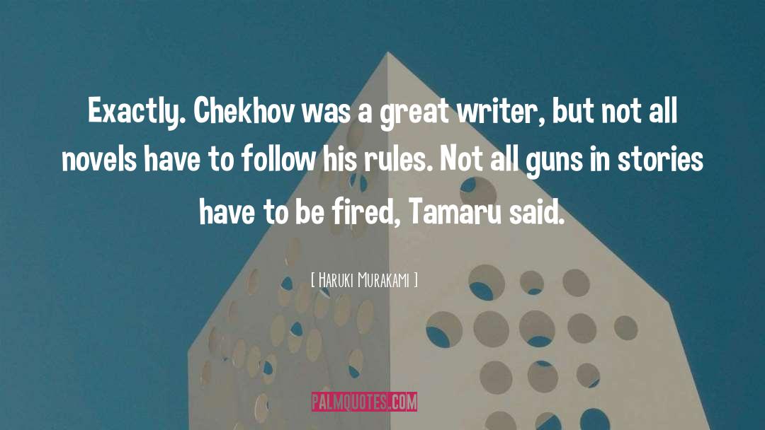 Great Writer quotes by Haruki Murakami