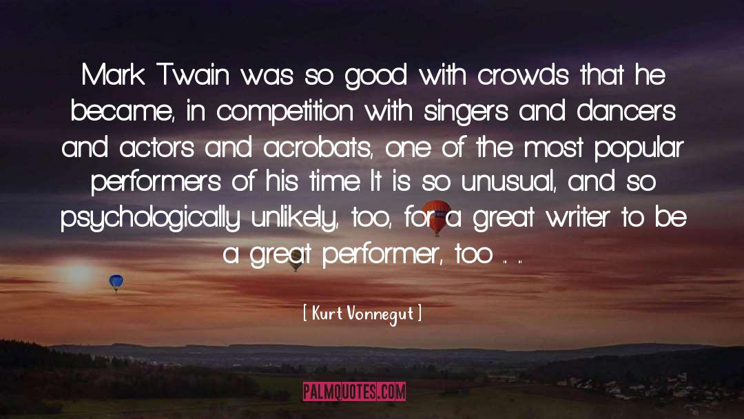 Great Writer quotes by Kurt Vonnegut