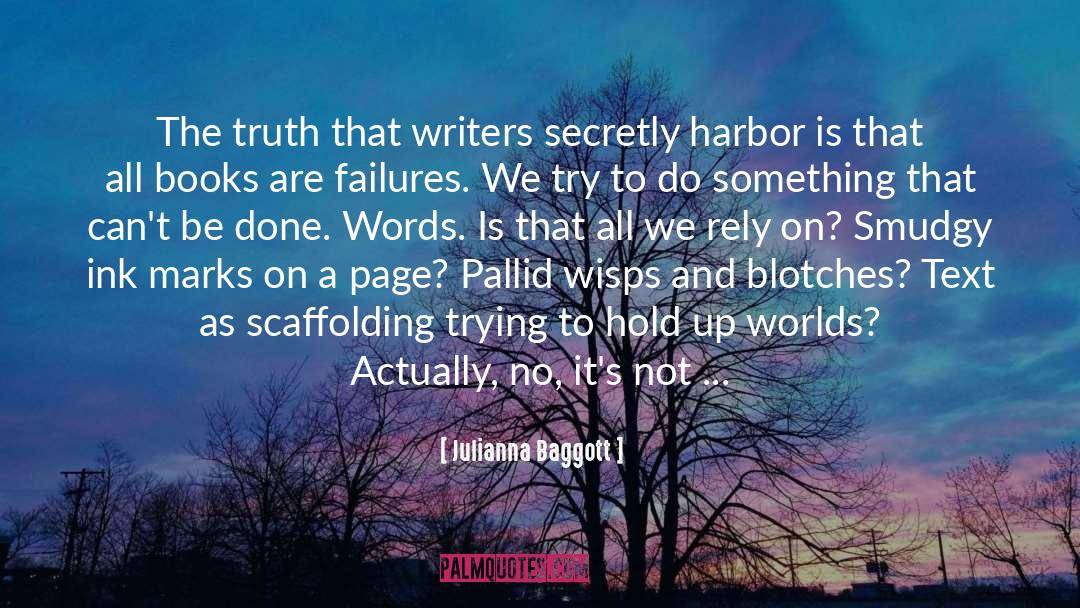 Great Writer Words quotes by Julianna Baggott