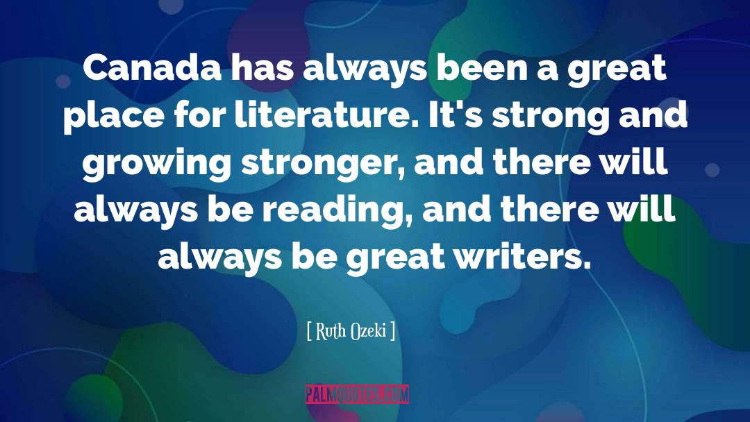 Great Writers quotes by Ruth Ozeki