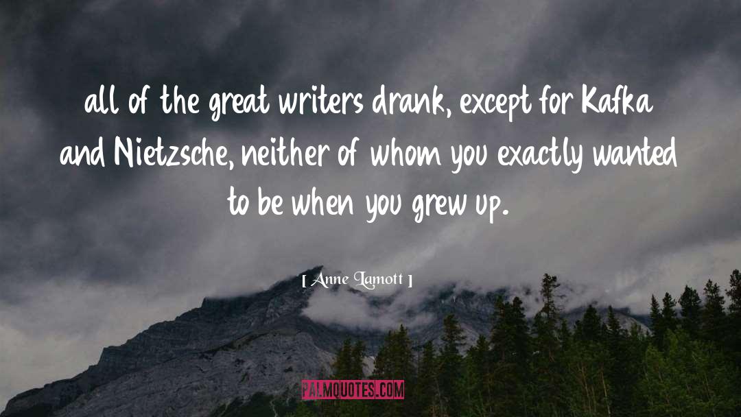 Great Writers quotes by Anne Lamott