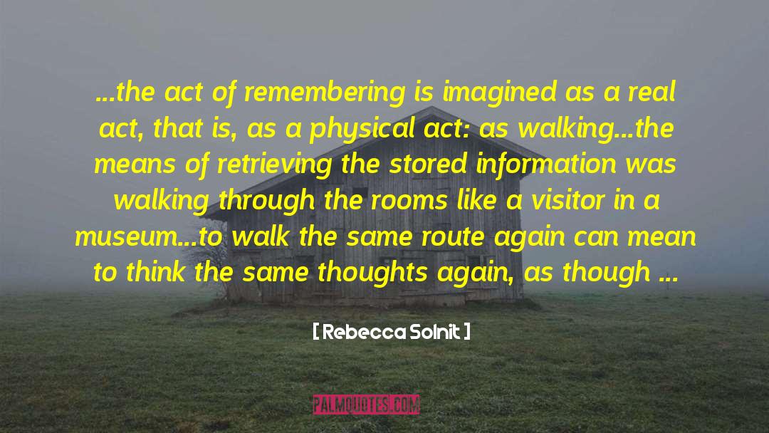 Great Writing Ideas quotes by Rebecca Solnit