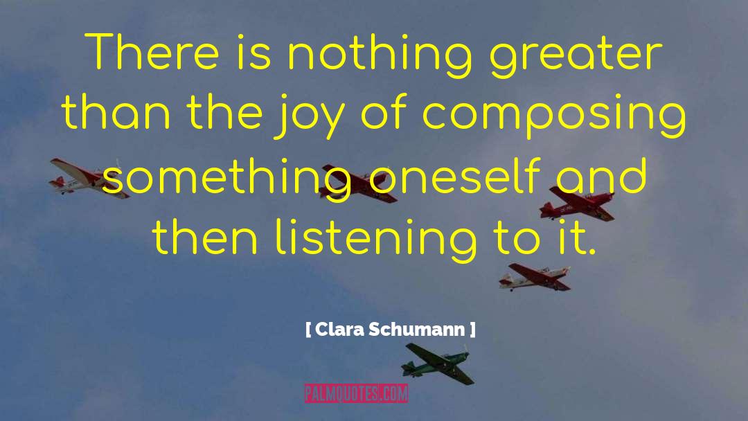 Greater Being quotes by Clara Schumann