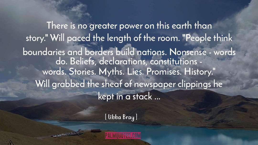 Greater Power quotes by Libba Bray