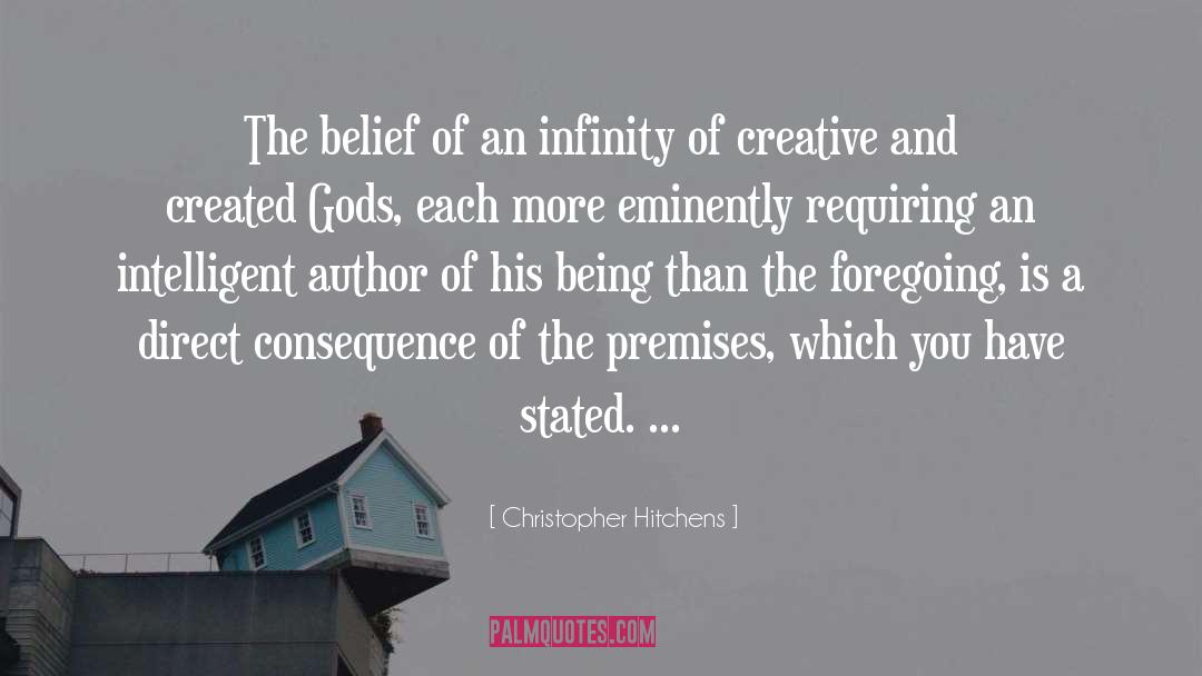 Greater Than Infinity quotes by Christopher Hitchens