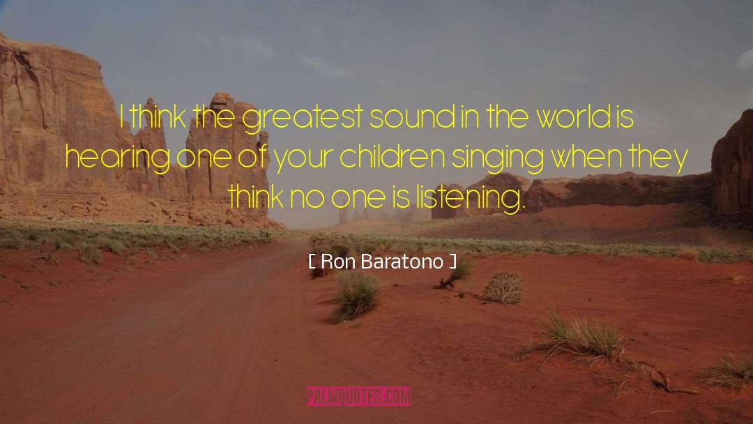 Greatest Athlete quotes by Ron Baratono