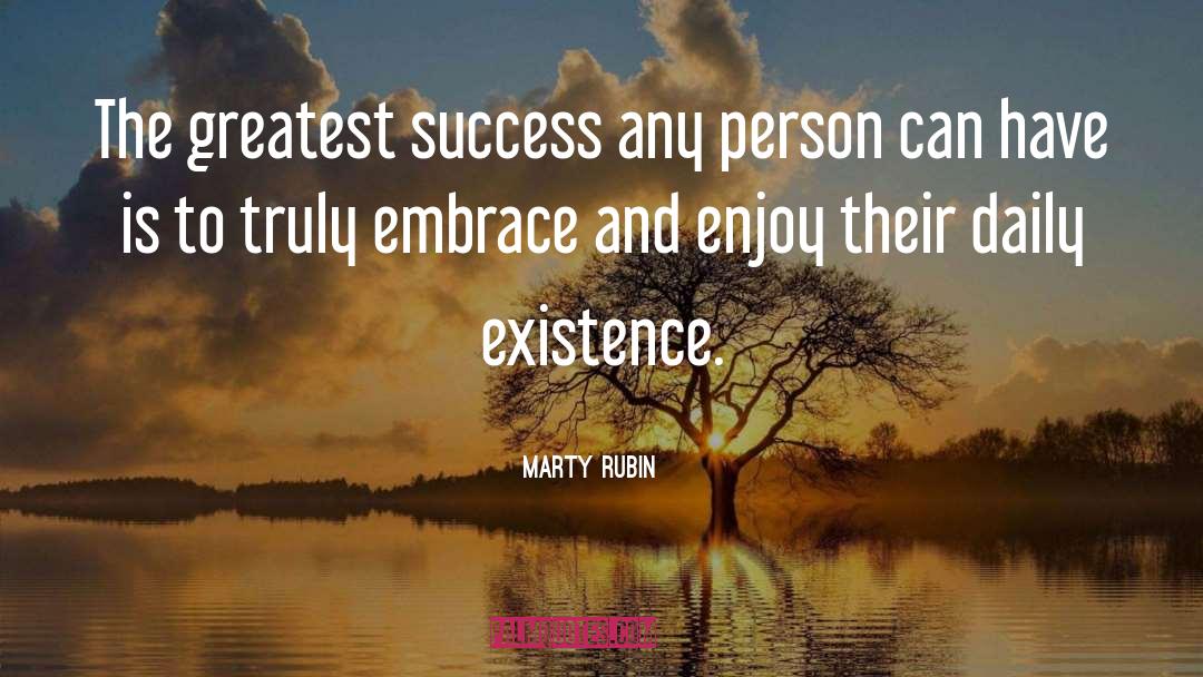 Greatest Blessings quotes by Marty Rubin