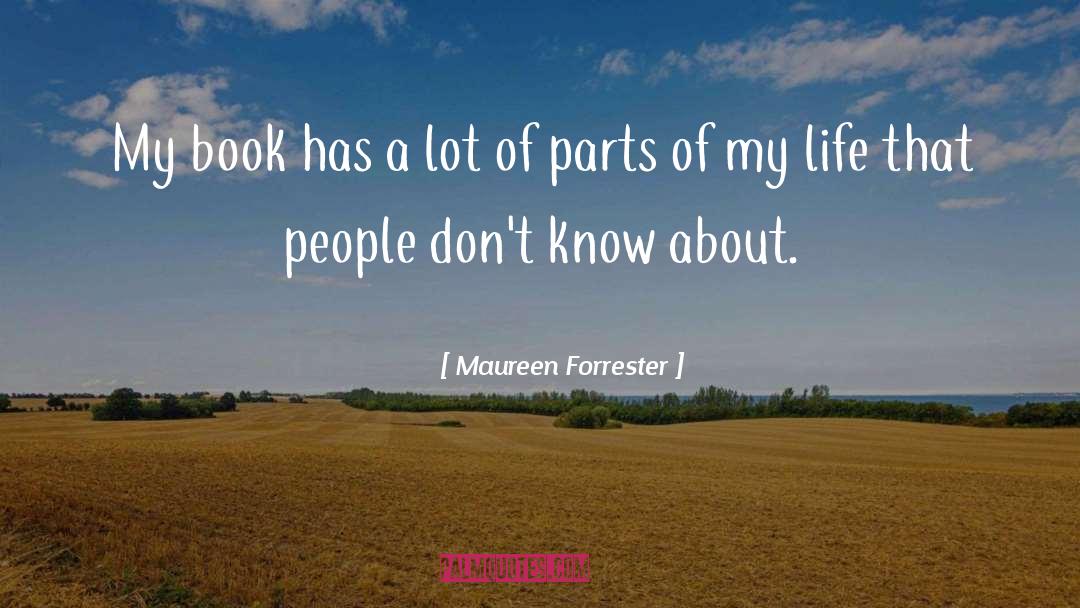 Greatest Book quotes by Maureen Forrester