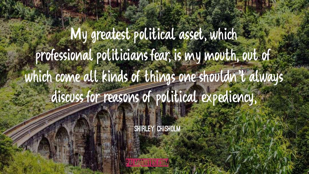 Greatest Political quotes by Shirley Chisholm