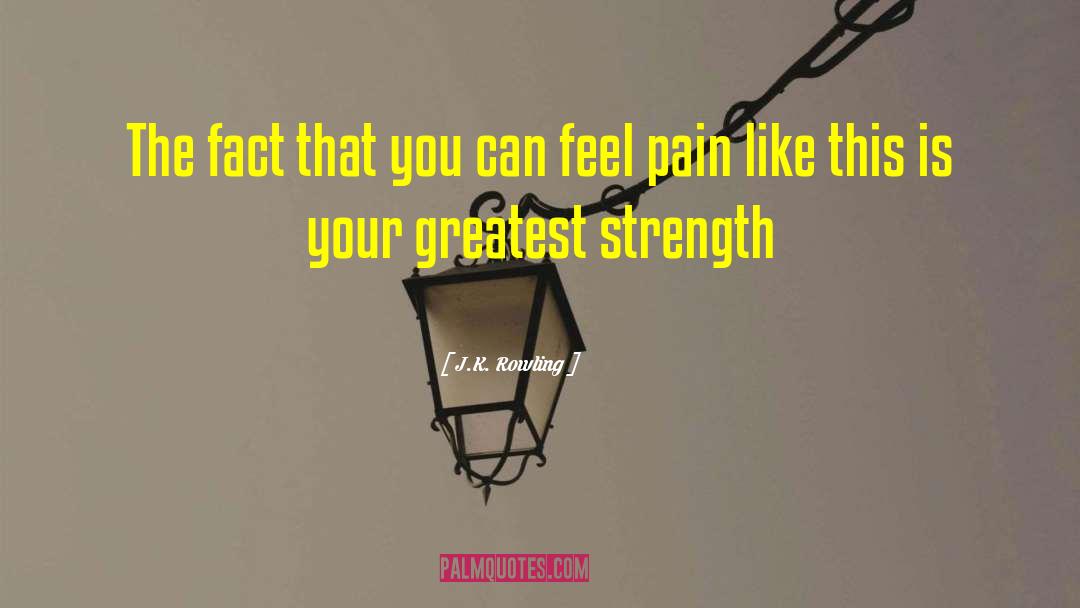 Greatest Strength quotes by J.K. Rowling