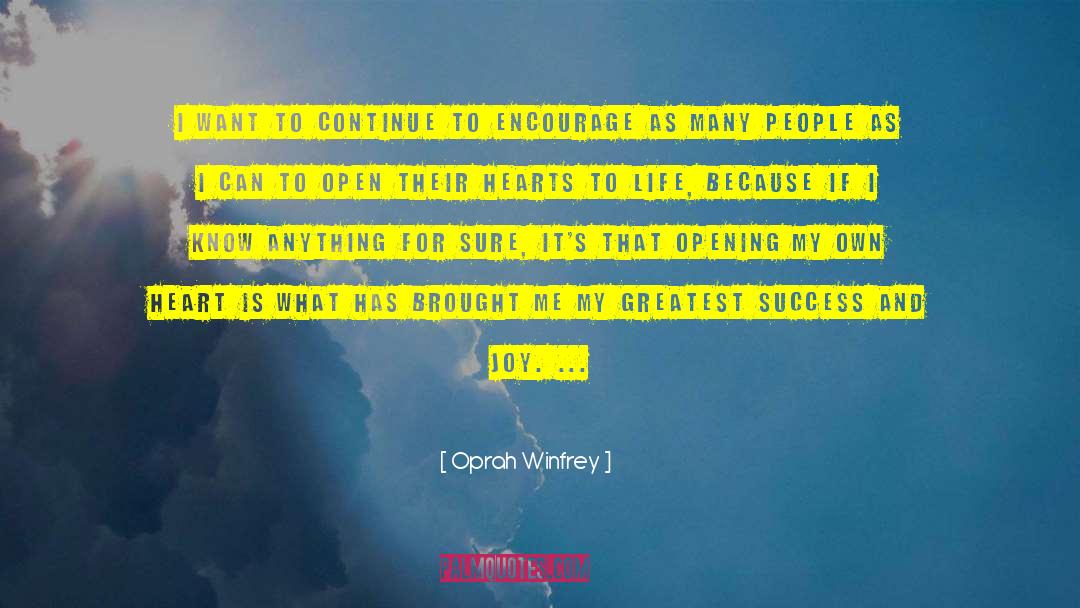 Greatest Success quotes by Oprah Winfrey