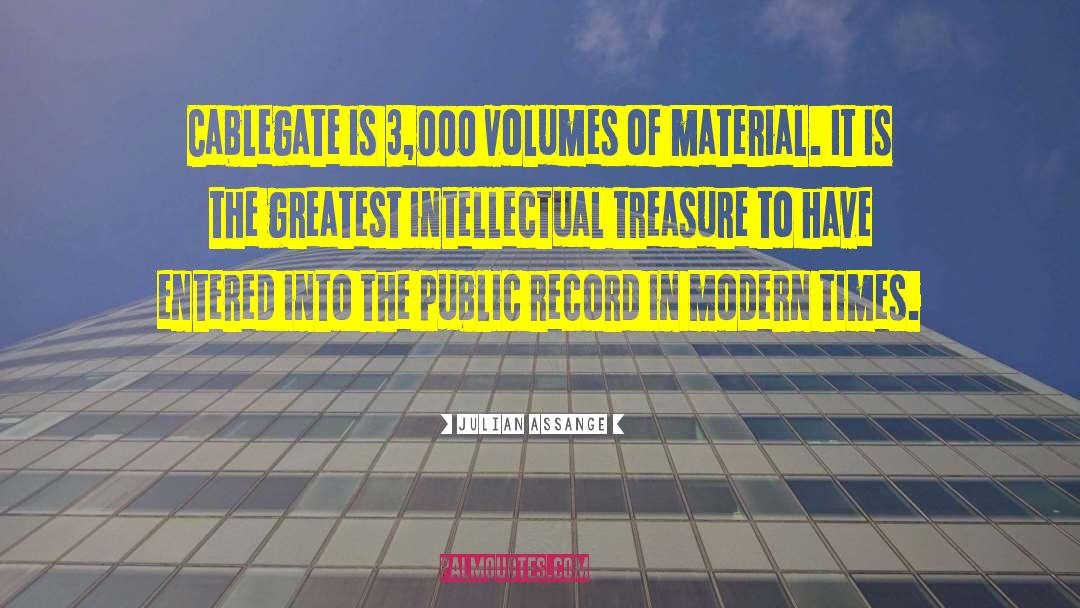 Greatest Treasure quotes by Julian Assange