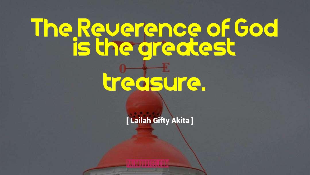 Greatest Treasure quotes by Lailah Gifty Akita