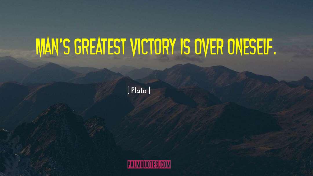 Greatest Victory quotes by Plato