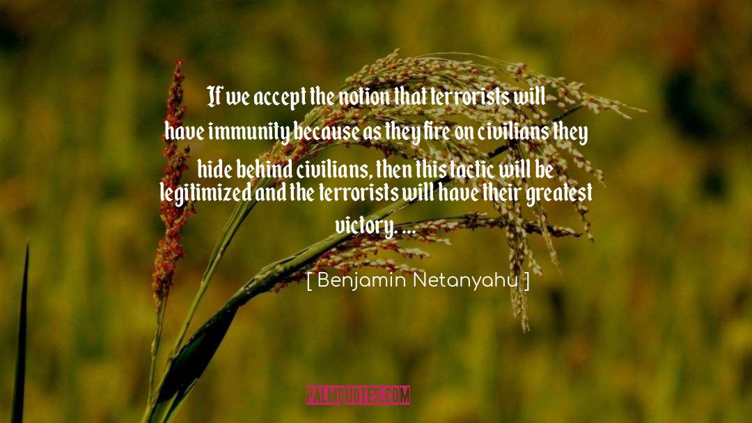Greatest Victory quotes by Benjamin Netanyahu