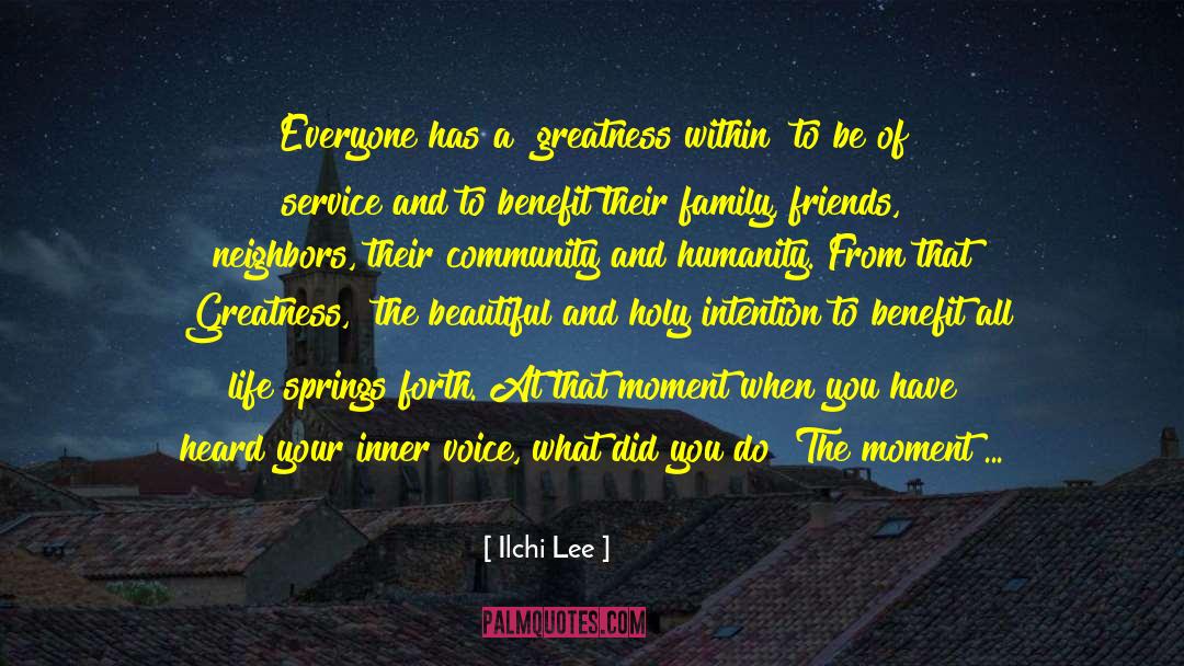 Greatness Within quotes by Ilchi Lee