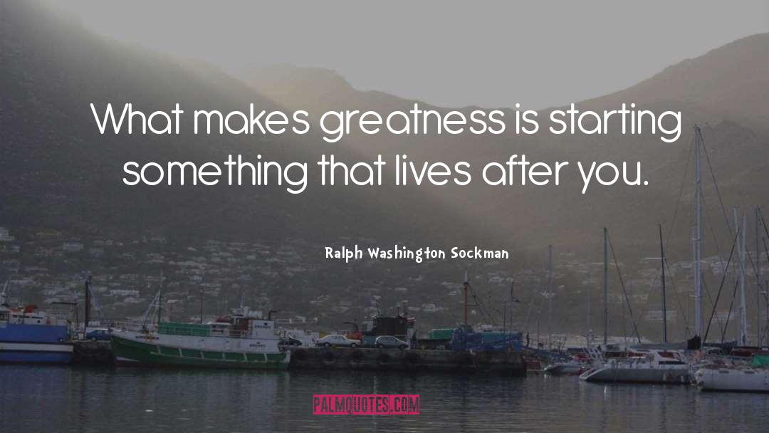 Greatness Within quotes by Ralph Washington Sockman