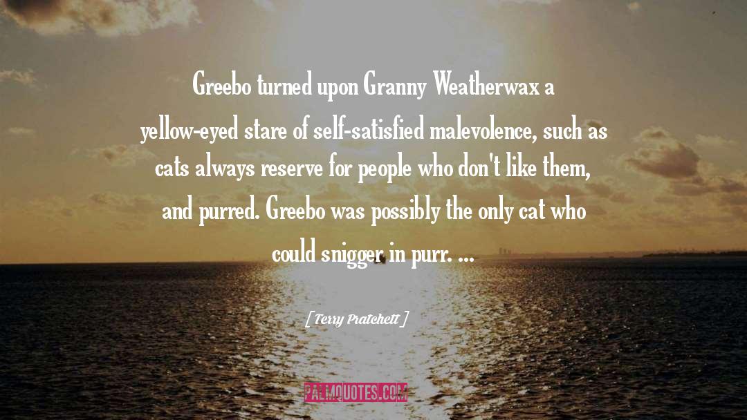 Greebo quotes by Terry Pratchett