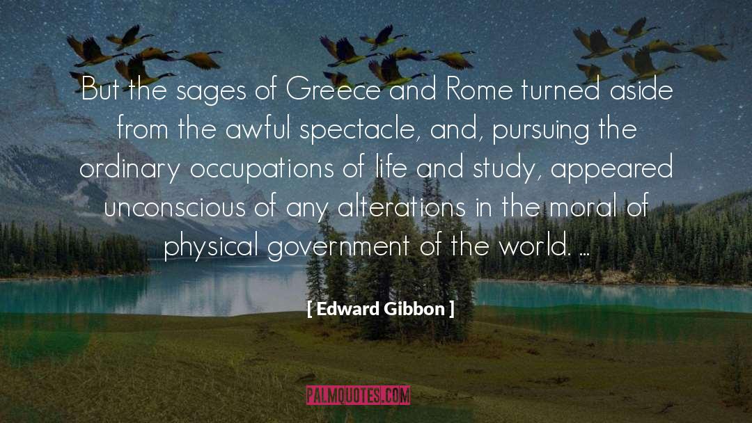 Greece And Rome quotes by Edward Gibbon