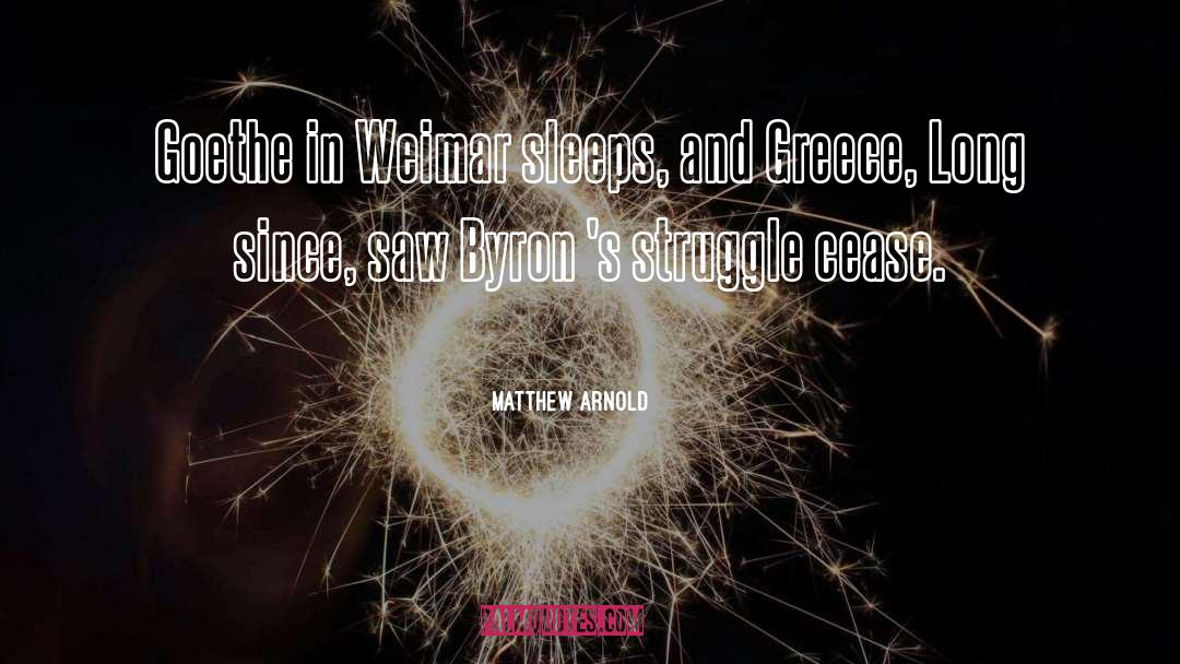 Greece quotes by Matthew Arnold