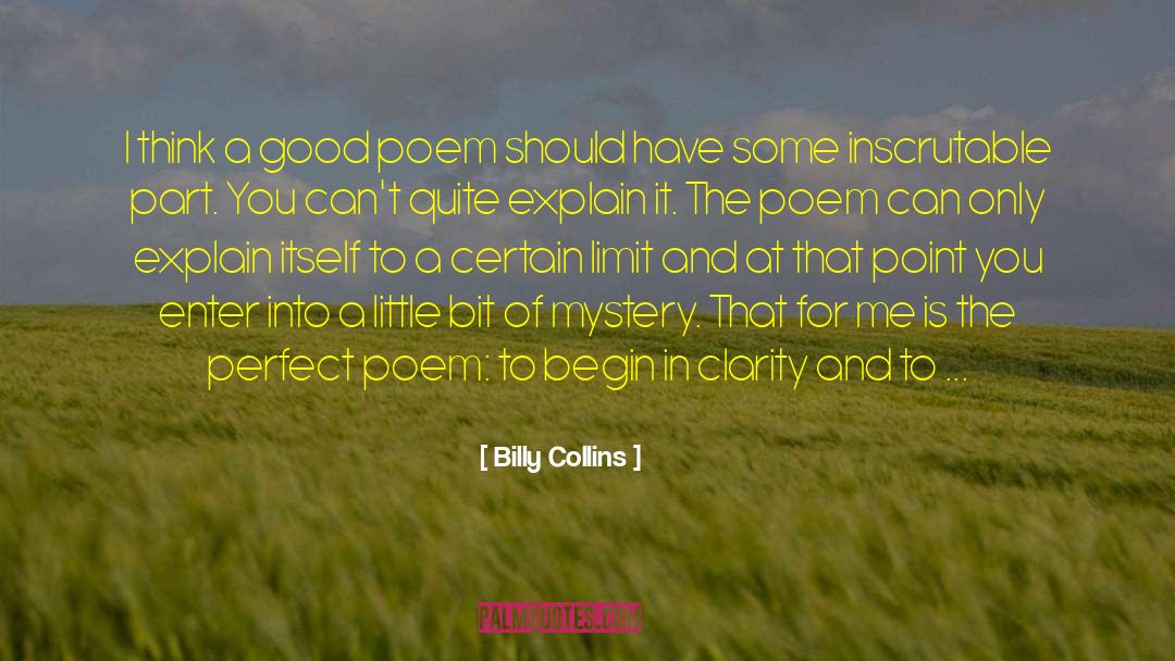 Greed Is Good quotes by Billy Collins