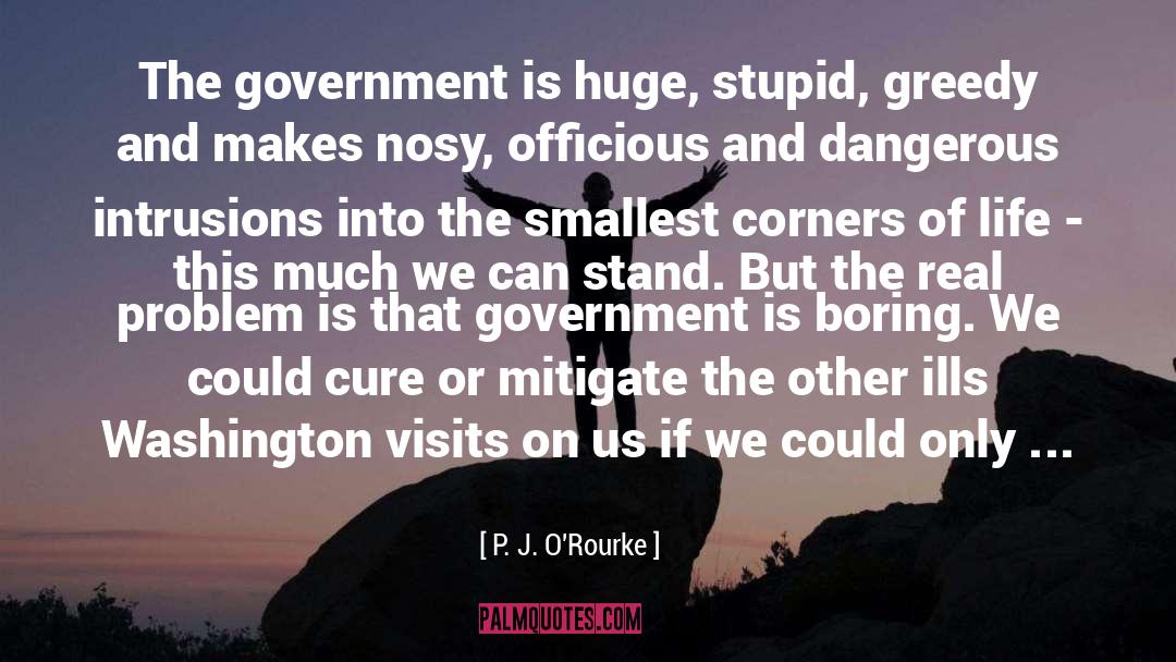 Greedy Corruption quotes by P. J. O'Rourke