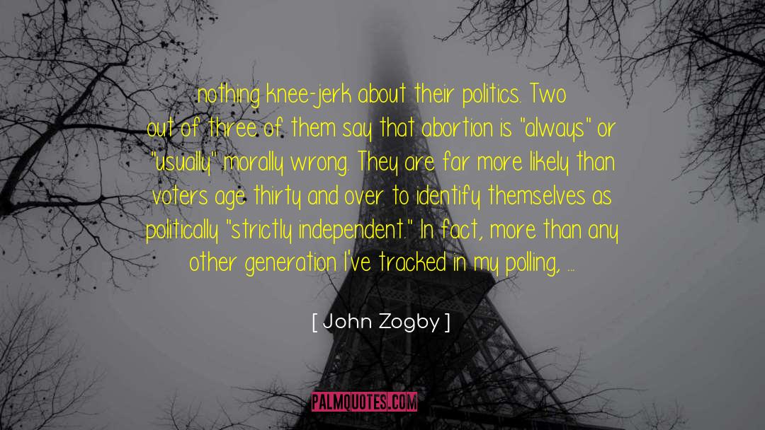 Greedy Leaders quotes by John Zogby