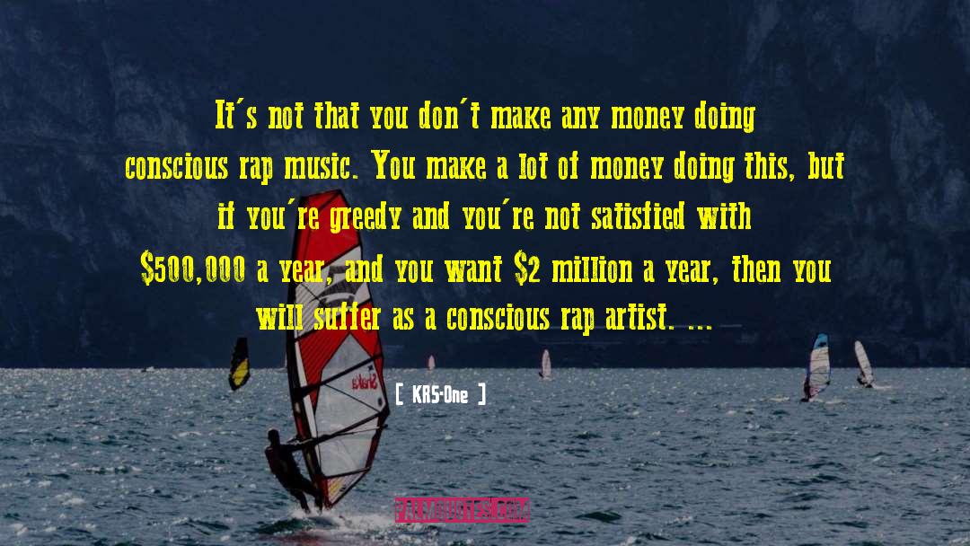 Greedy quotes by KRS-One