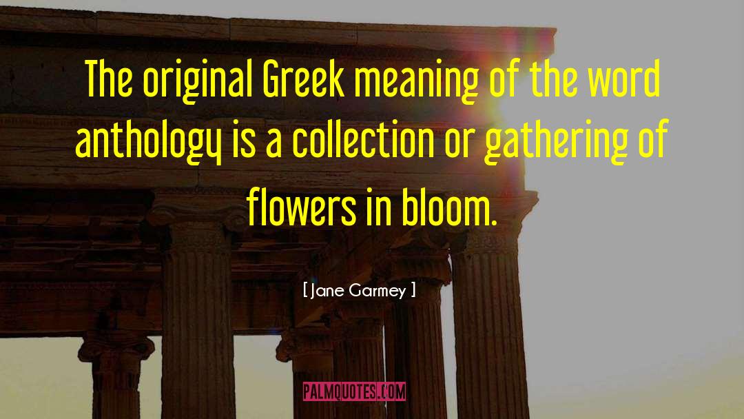 Greek Chorus quotes by Jane Garmey