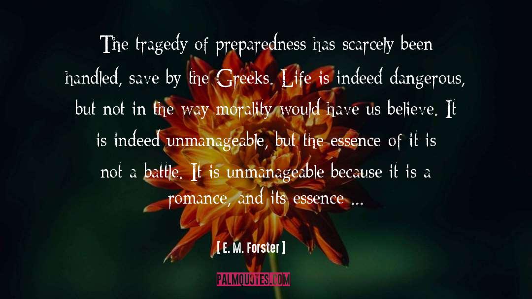 Greek Life quotes by E. M. Forster