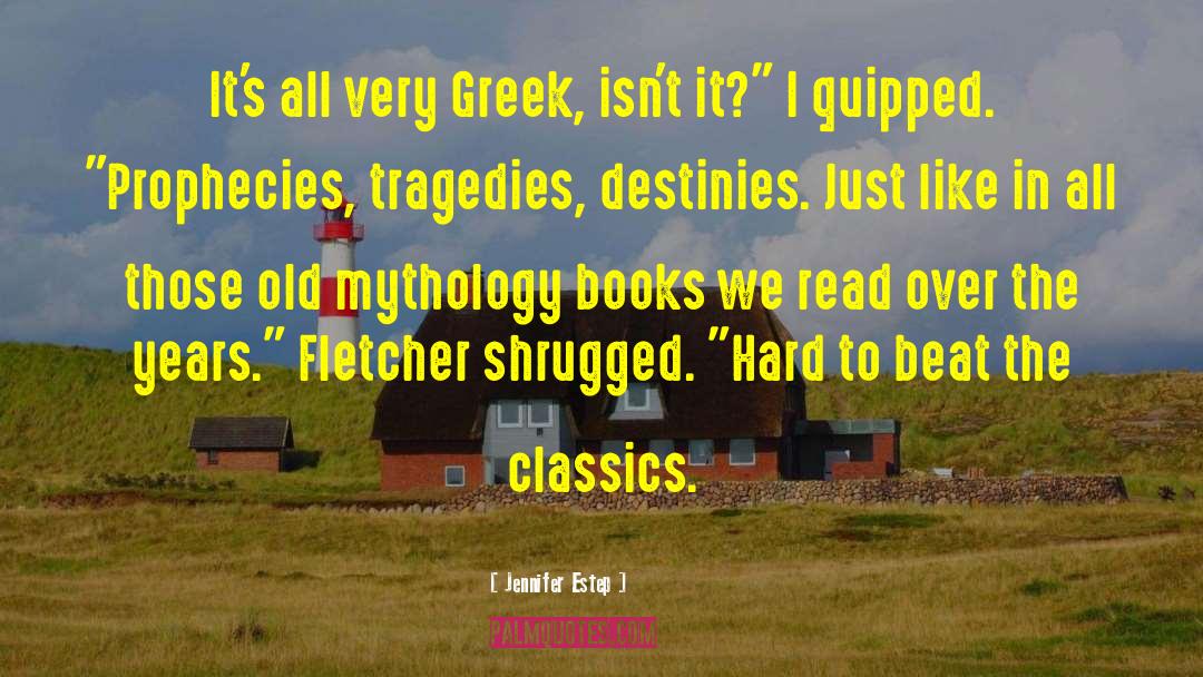 Greek Muses quotes by Jennifer Estep