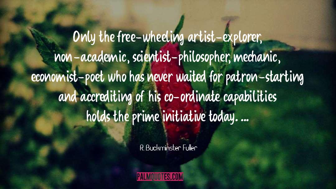 Greek Philosopher quotes by R. Buckminster Fuller