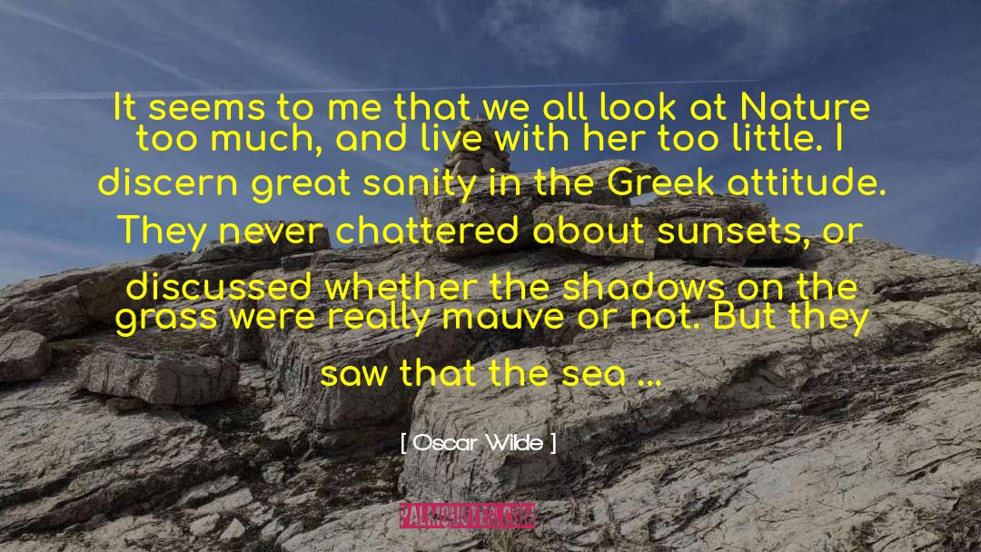 Greek Philosopher quotes by Oscar Wilde