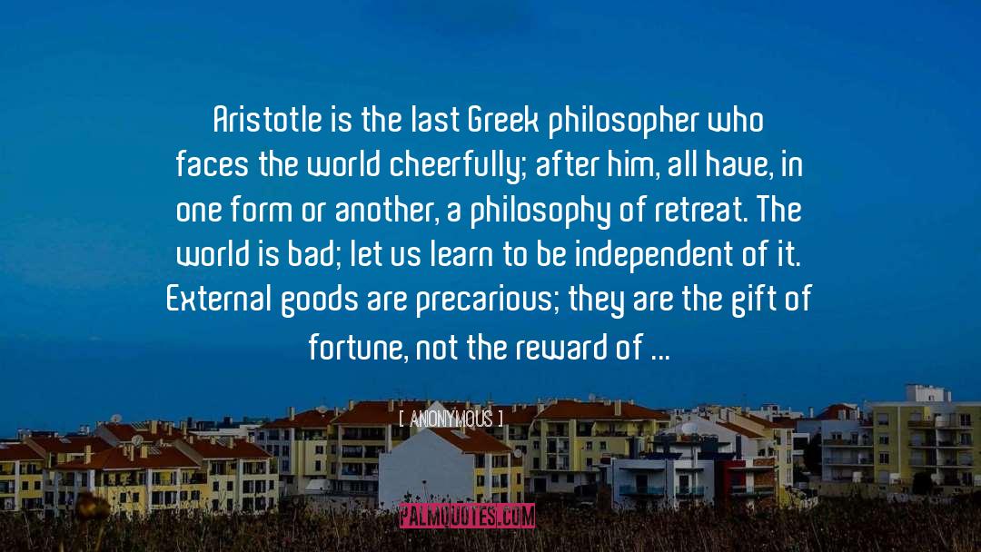 Greek Philosopher Zeno quotes by Anonymous