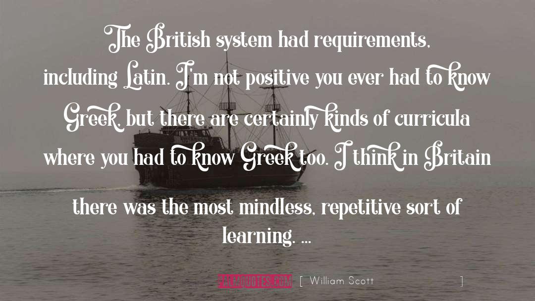 Greek Philosophers quotes by William Scott