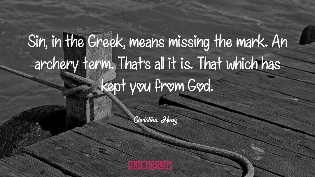 Greek quotes by Christina Haag