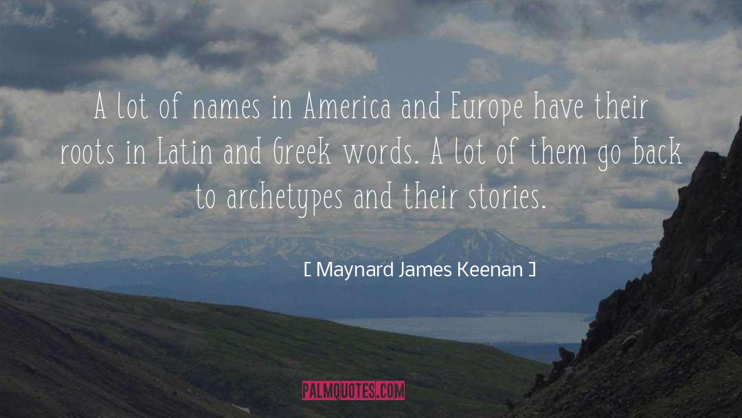 Greek quotes by Maynard James Keenan