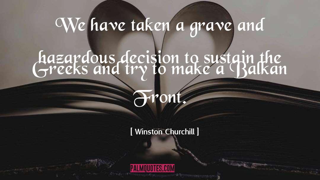 Greeks quotes by Winston Churchill